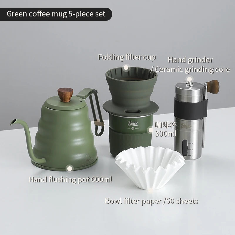 Outdoor Camping Coffee Cup – Just Coffee Stainless Steel Portable Mug