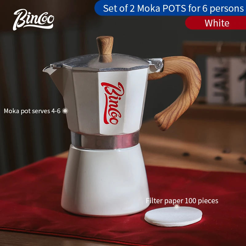 Single Valve Moka Pot – Just Coffee Italian Espresso Maker