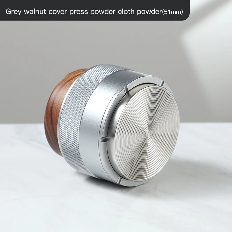 2-in-1 Constant Force Coffee Tamper 51/58mm – Just Coffee Elastic Press