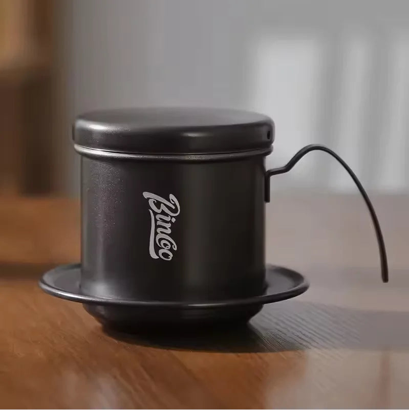 Stainless Steel Vietnamese Coffee Dripper – Just Coffee Portable Filter Pot