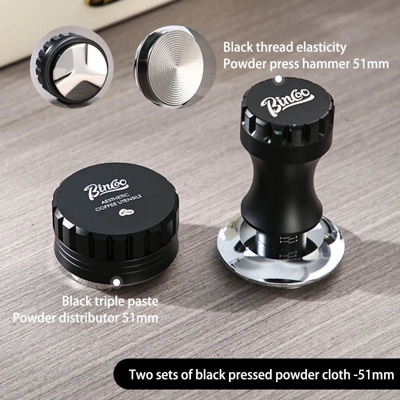 Espresso Tamper & Distributor Set 51/58mm – Just Coffee Barista Press Kit