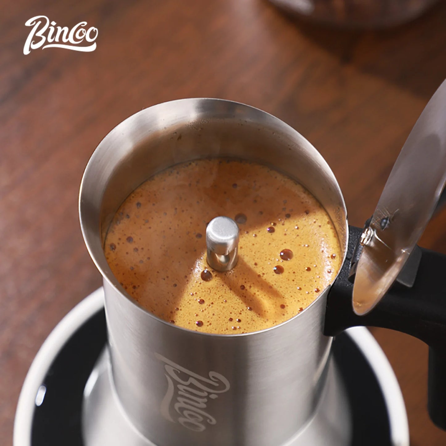 Stainless Steel Moka Pot | Italian Coffee Maker – Just Coffee