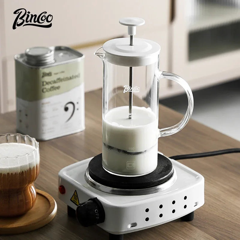 Coffee Press & Milk Beater Set – Just Coffee Hand Brew Filter Pot