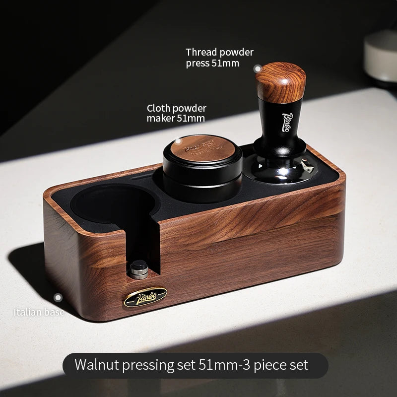 Wood Coffee Tamper Station 51–58mm – Just Coffee Barista Rack