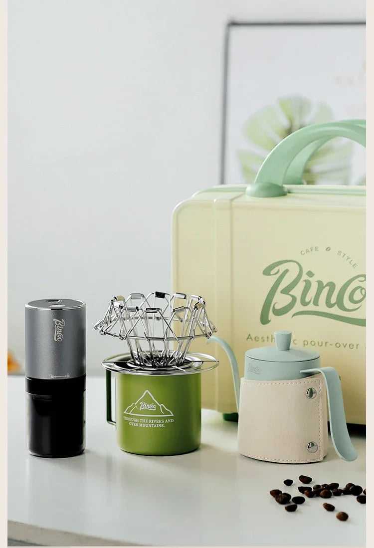 Portable Coffee Maker Set – Just Coffee Outdoor Travel Kit