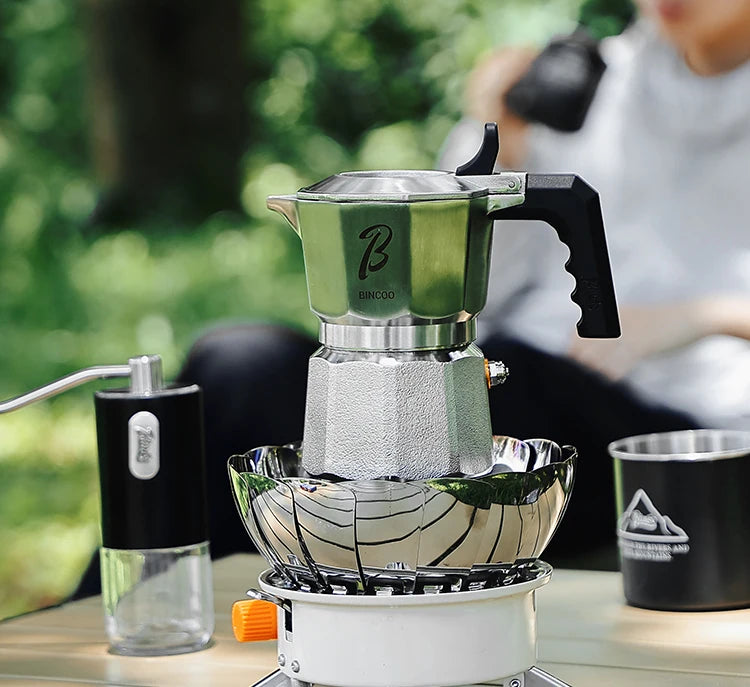 Stainless Steel Moka Pot – Just Coffee Barista Pro Edition