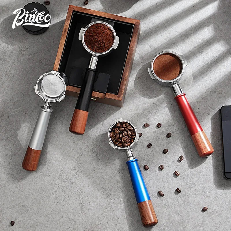 Bottomless Portafilter Handle 51/58mm – Just Coffee Stainless Steel Edition