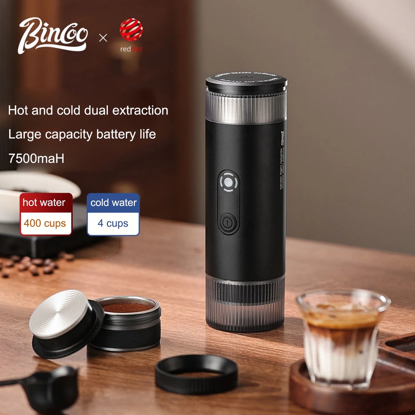 Portable Espresso Machine – Just Coffee H1Pro Travel Edition