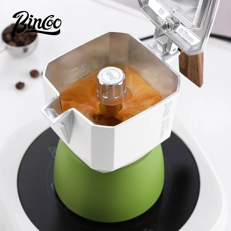 Double Valve Moka Pot 2-Cup – Just Coffee Italian Espresso Set