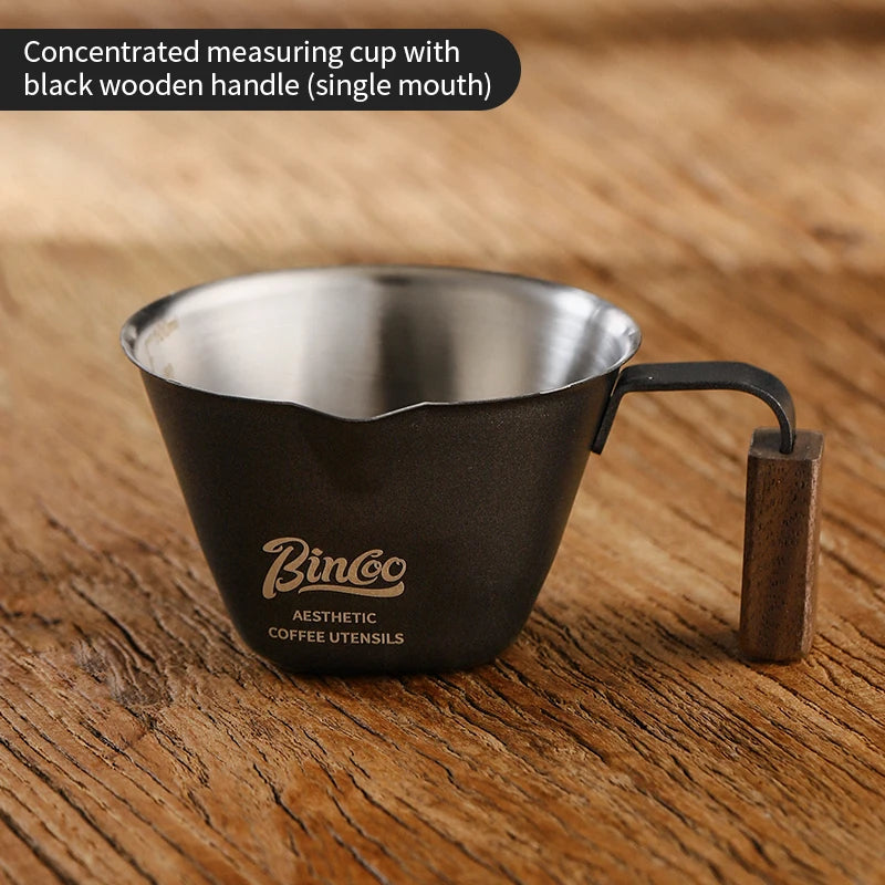 Stainless Steel Espresso Measuring Cup – Just Coffee Ounce Scale Edition