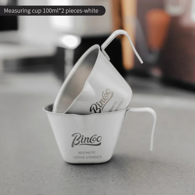Stainless Steel Espresso Measuring Cup – Just Coffee Barista Edition