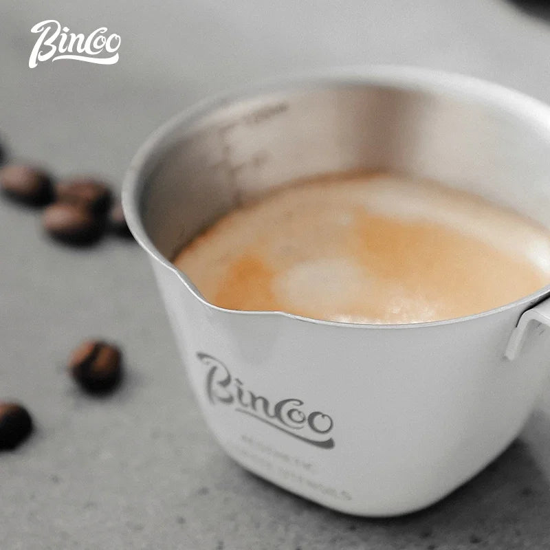 Stainless Steel Espresso Measuring Cup – Just Coffee Barista Edition