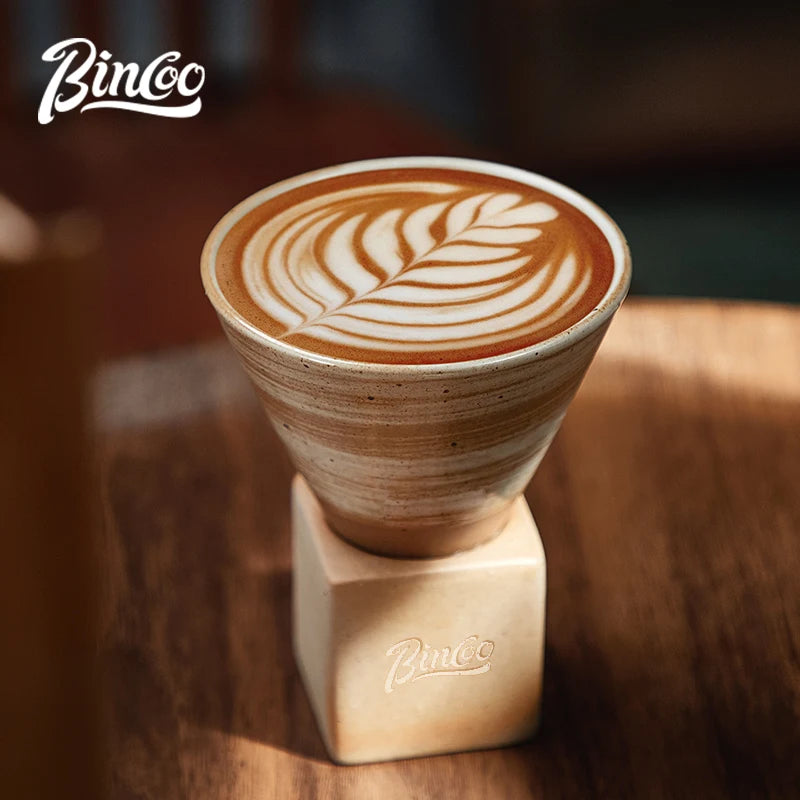 Retro Japanese Ceramic Coffee Cup Set – Just Coffee Art Glaze Edition