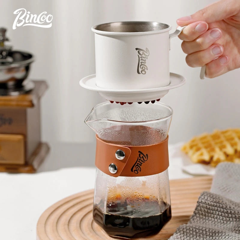 Stainless Steel Vietnamese Coffee Dripper – Just Coffee Portable Filter Pot