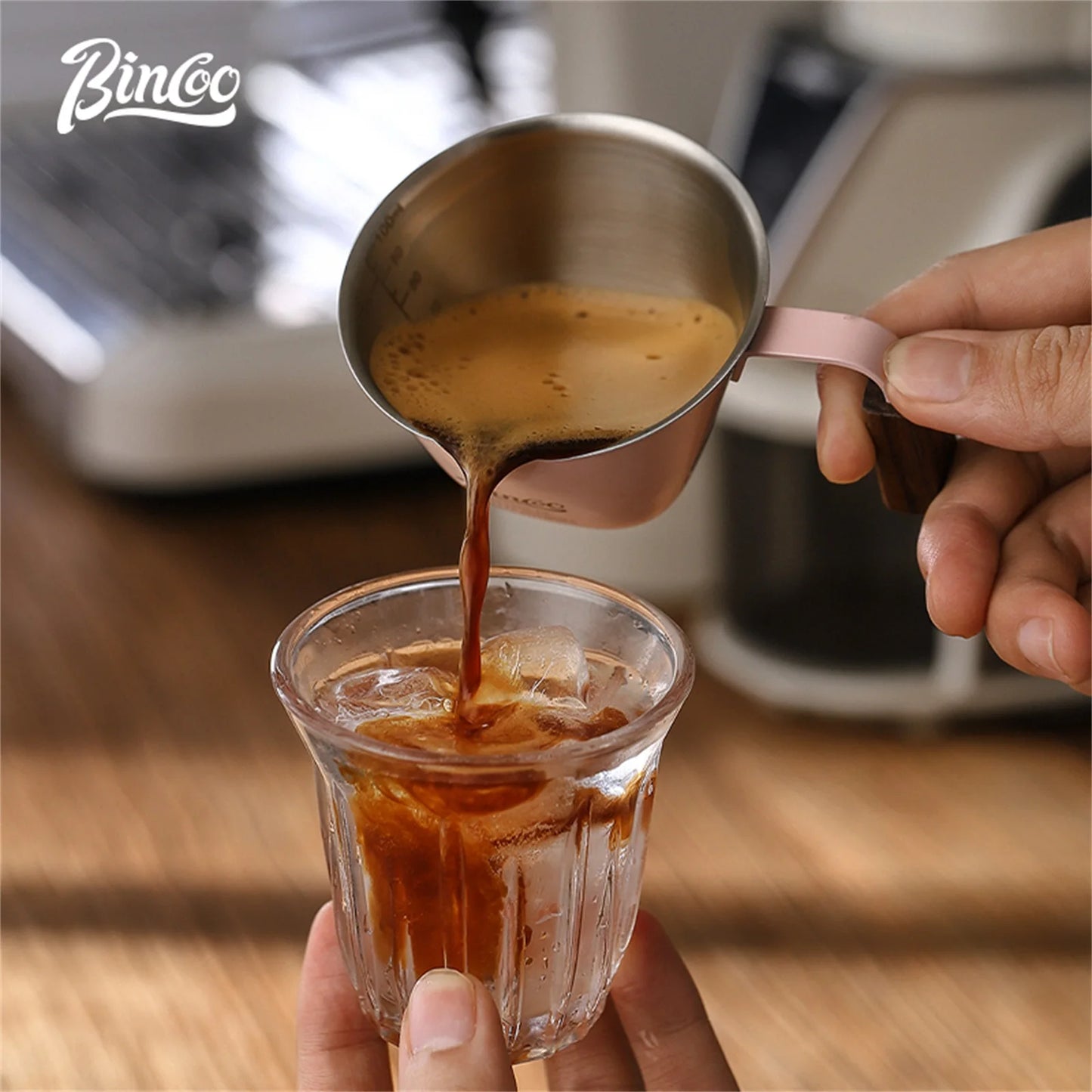 Stainless Steel Espresso Measuring Cup – Just Coffee Ounce Scale Edition