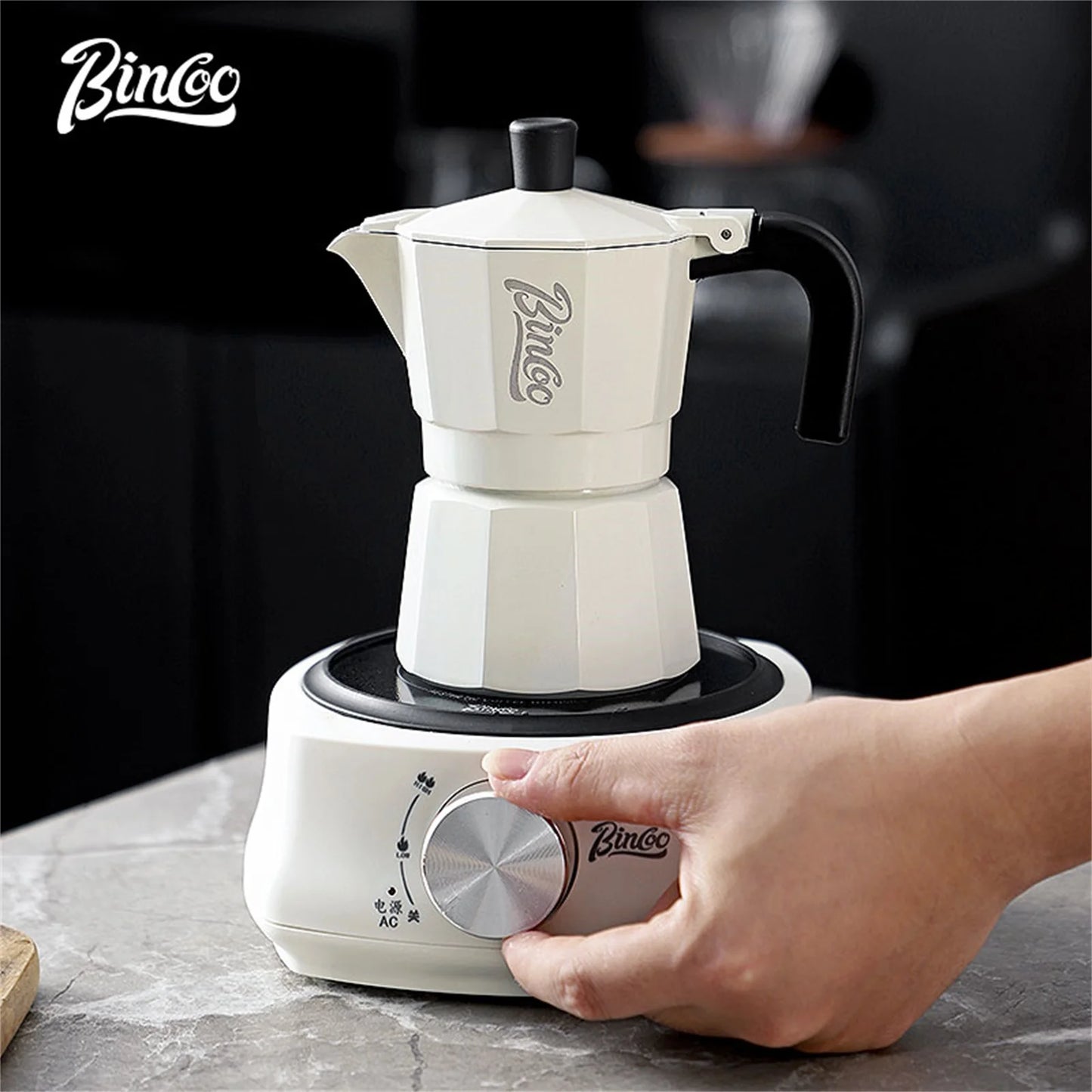 Double Valve Moka Pot – Just Coffee Italian Espresso Coffee Maker