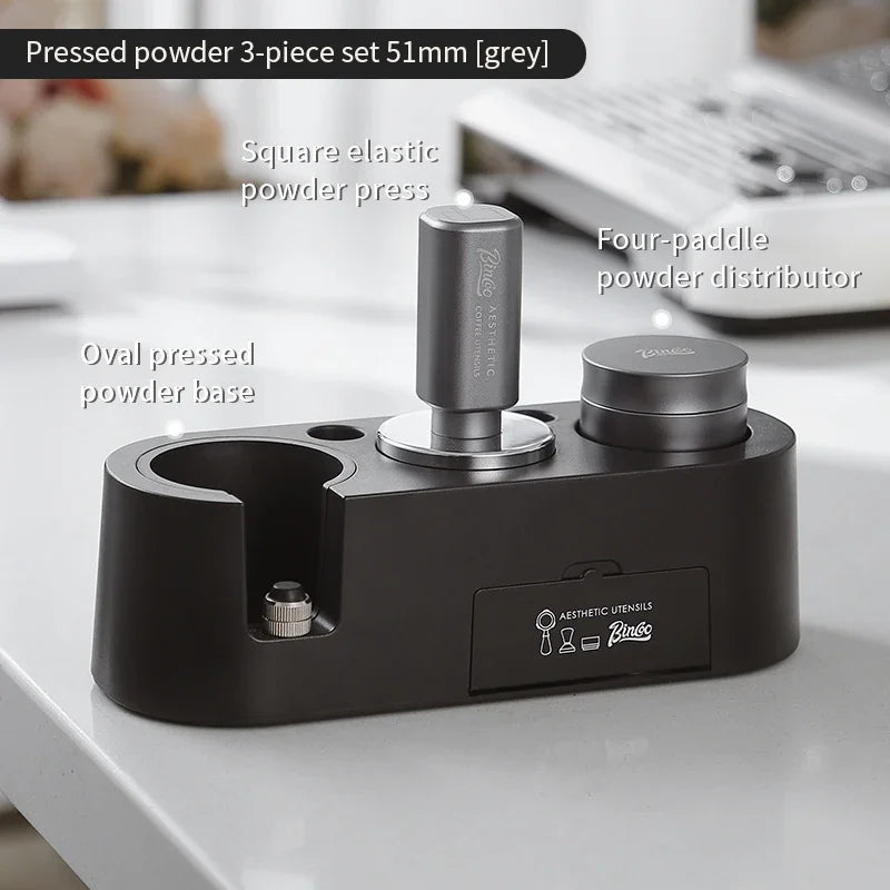 Coffee Tamper & Base Set 51/58mm – Just Coffee Barista Storage Edition