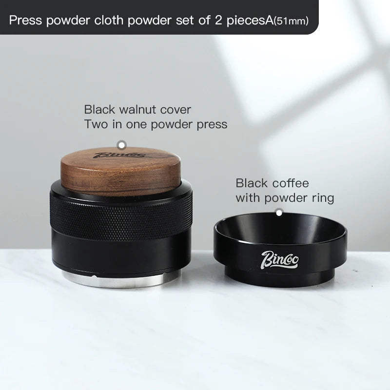 2-in-1 Constant Force Coffee Tamper 51/58mm – Just Coffee Elastic Press