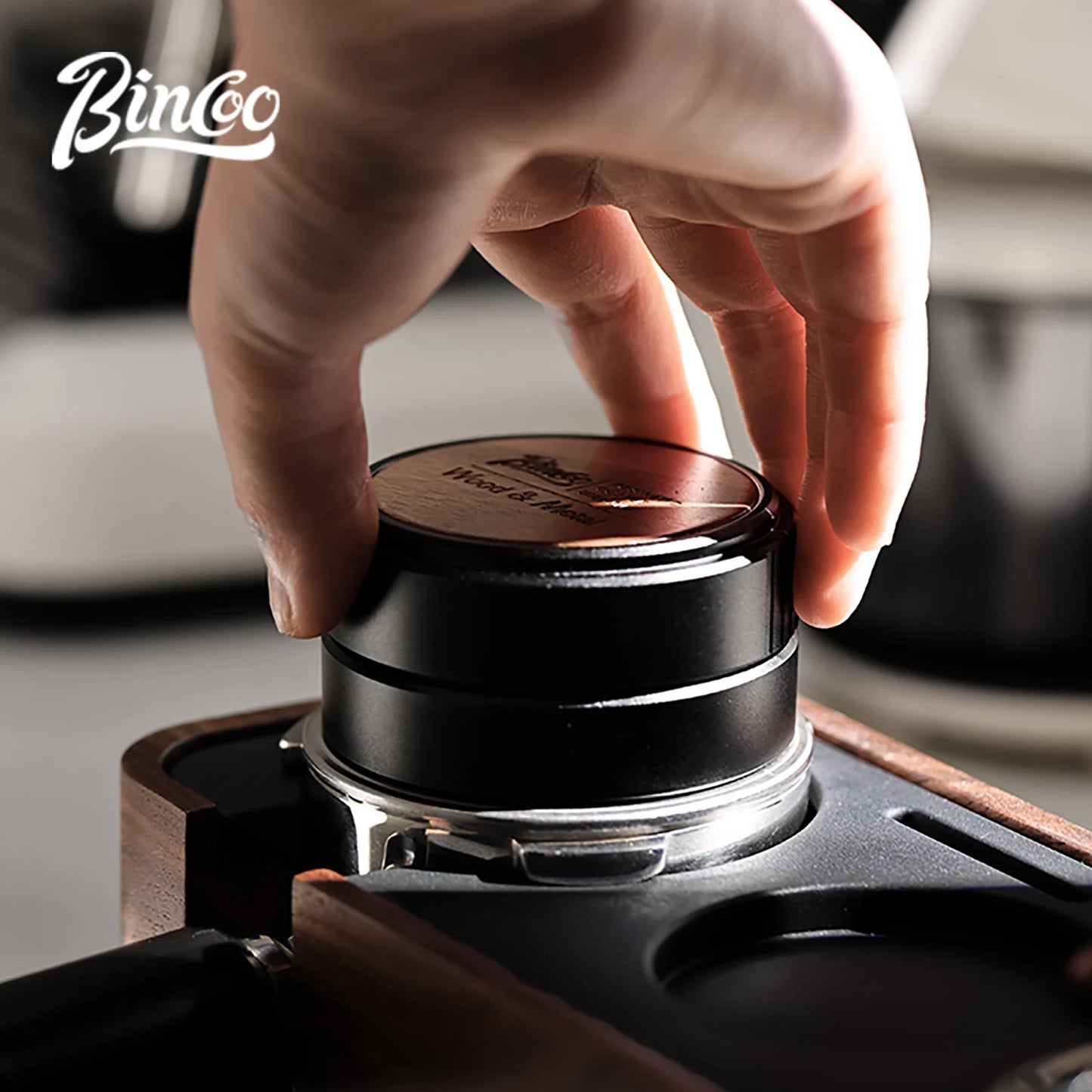 Wood Coffee Tamper Station 51–58mm – Just Coffee Barista Rack