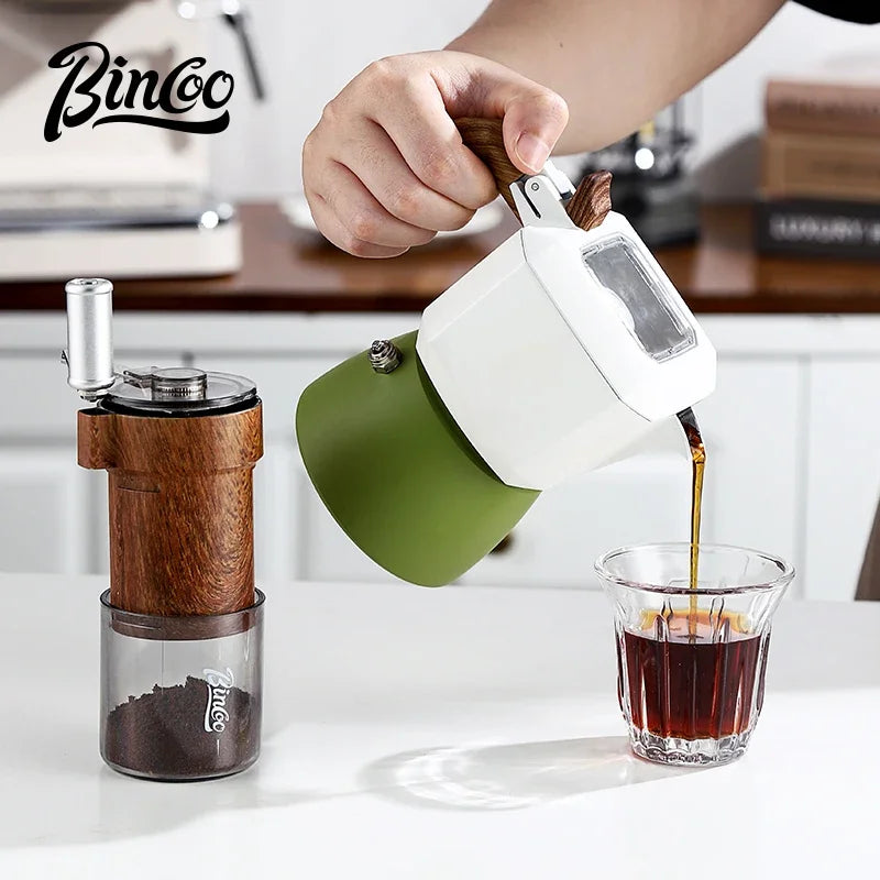 Double Valve Moka Pot 2-Cup – Just Coffee Italian Espresso Set