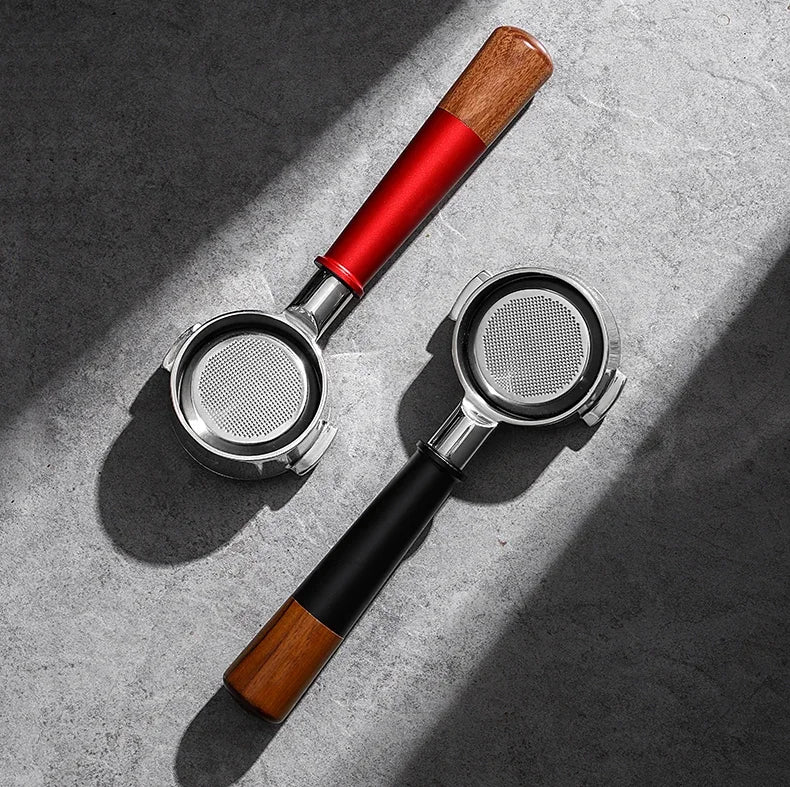 Bottomless Portafilter Handle 51/58mm – Just Coffee Stainless Steel Edition