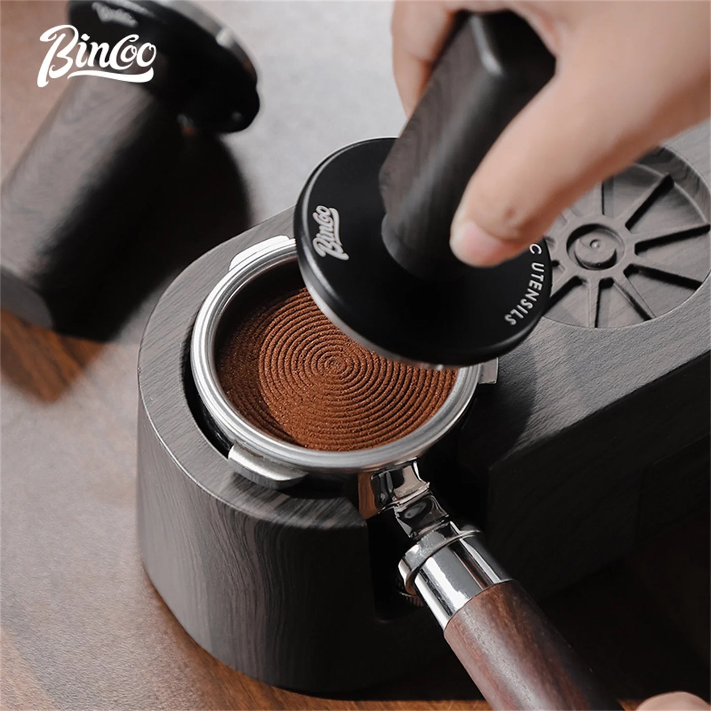 Coffee Tamper Base Station 51/58mm – Just Coffee Barista Press Set