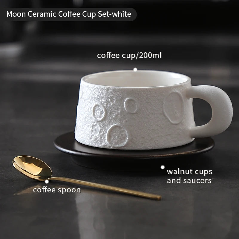 Moon Ceramic Coffee Cup Set – Just Coffee European Edition