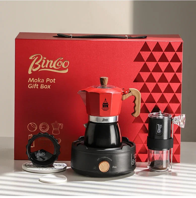 Double Valve Moka Pot Set – Just Coffee Barista Edition