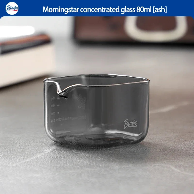 Glass Espresso Ounce Cup with Scale – Just Coffee Barista Edition