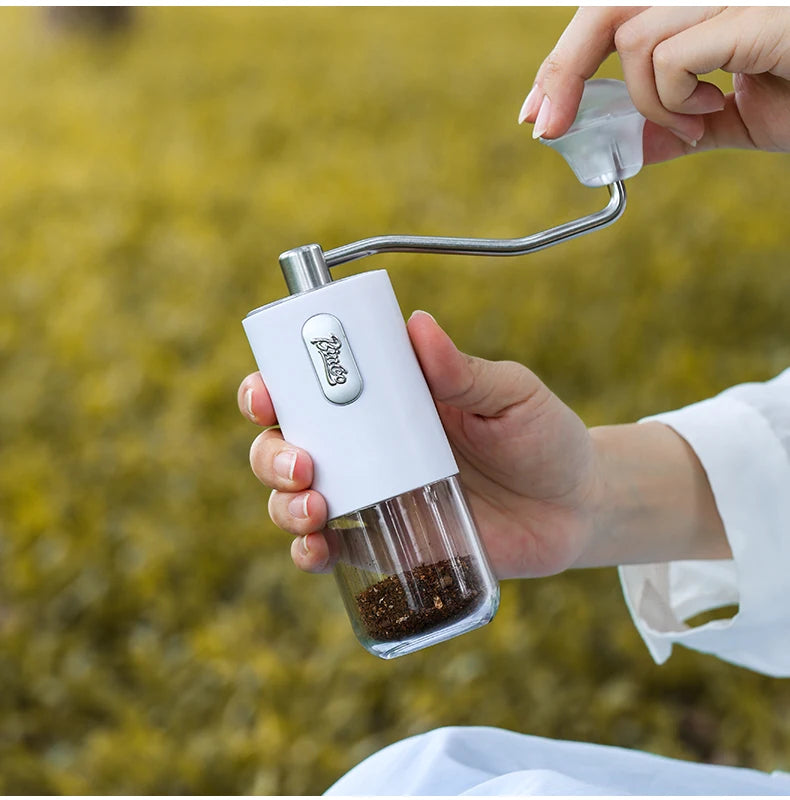 Clear Vertical Sharing Pot Set – Just Coffee Hand Brewed Kit (1–2 Cups)
