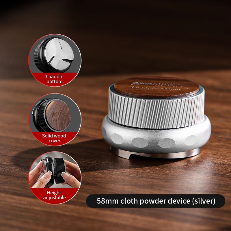 Coffee Distributor & Tamper Set 51/58mm – Just Coffee Barista Leveler