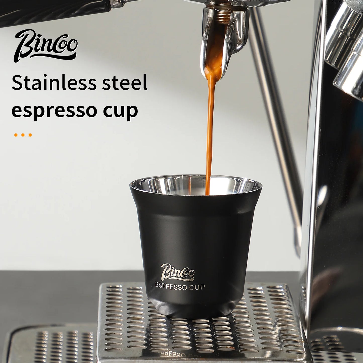 Espresso Double Wall Measuring Cup – Just Coffee Stainless Steel Edition