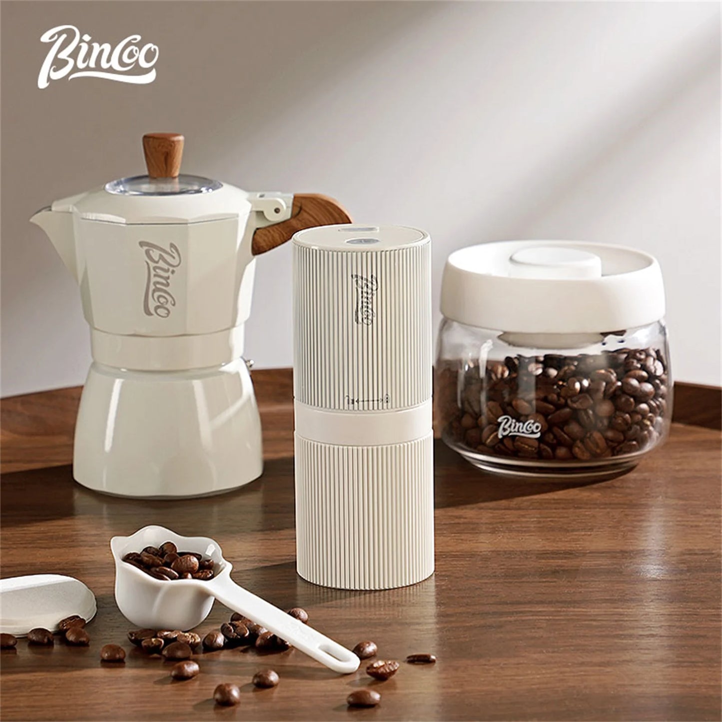 Portable Electric Coffee Grinder – Just Coffee Rechargeable Mini Mill