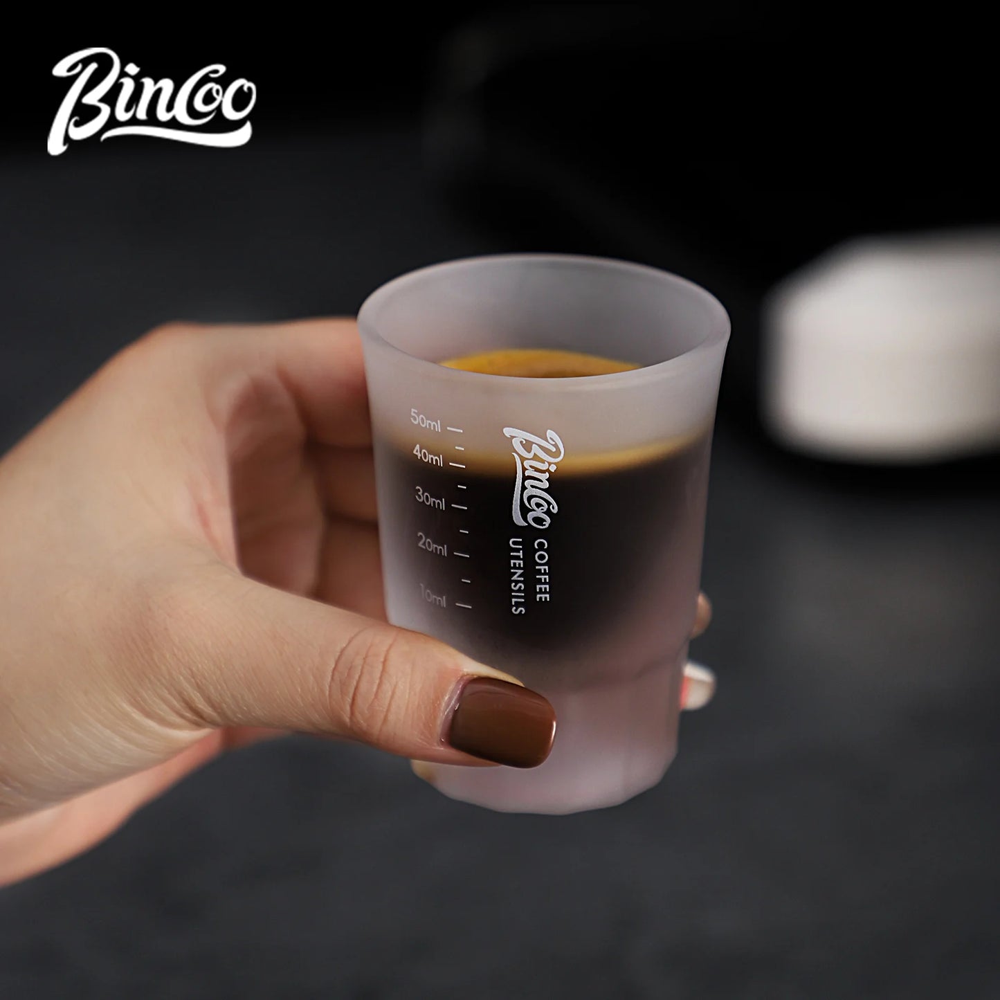 50ml Espresso Glass Measuring Cup – Just Coffee Clear Shot Edition