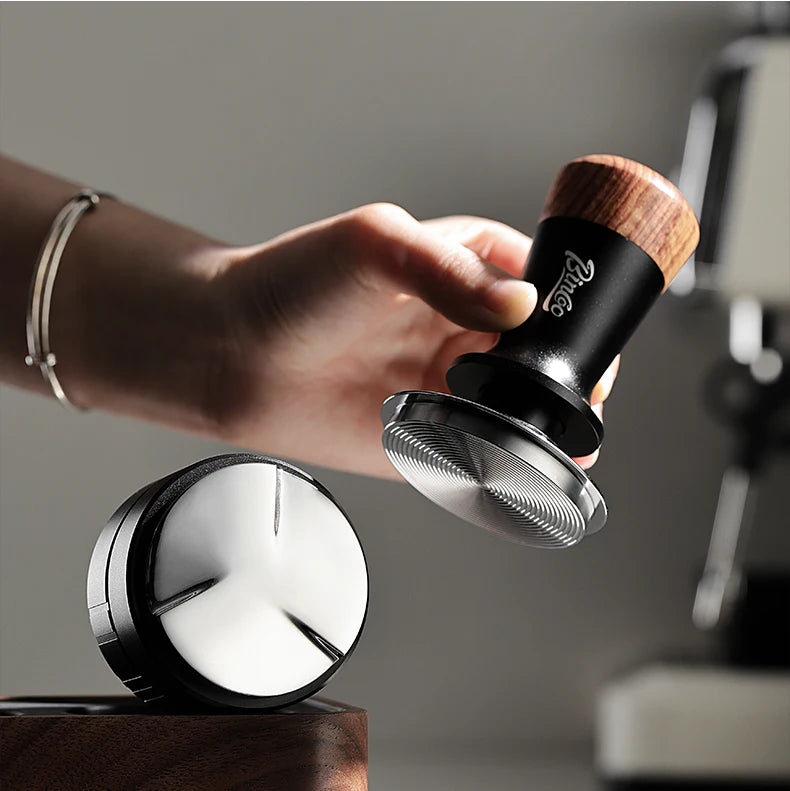 Wood Coffee Tamper Station 51–58mm – Just Coffee Barista Rack