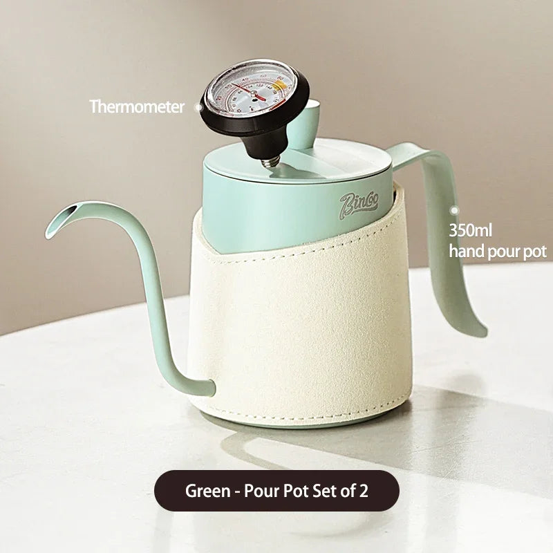 Ceramic Pour Over Coffee Pot Set – Just Coffee Sharing Pot & Filter Cup