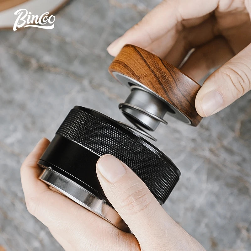 2-in-1 Constant Force Coffee Tamper 51/58mm – Just Coffee Elastic Press