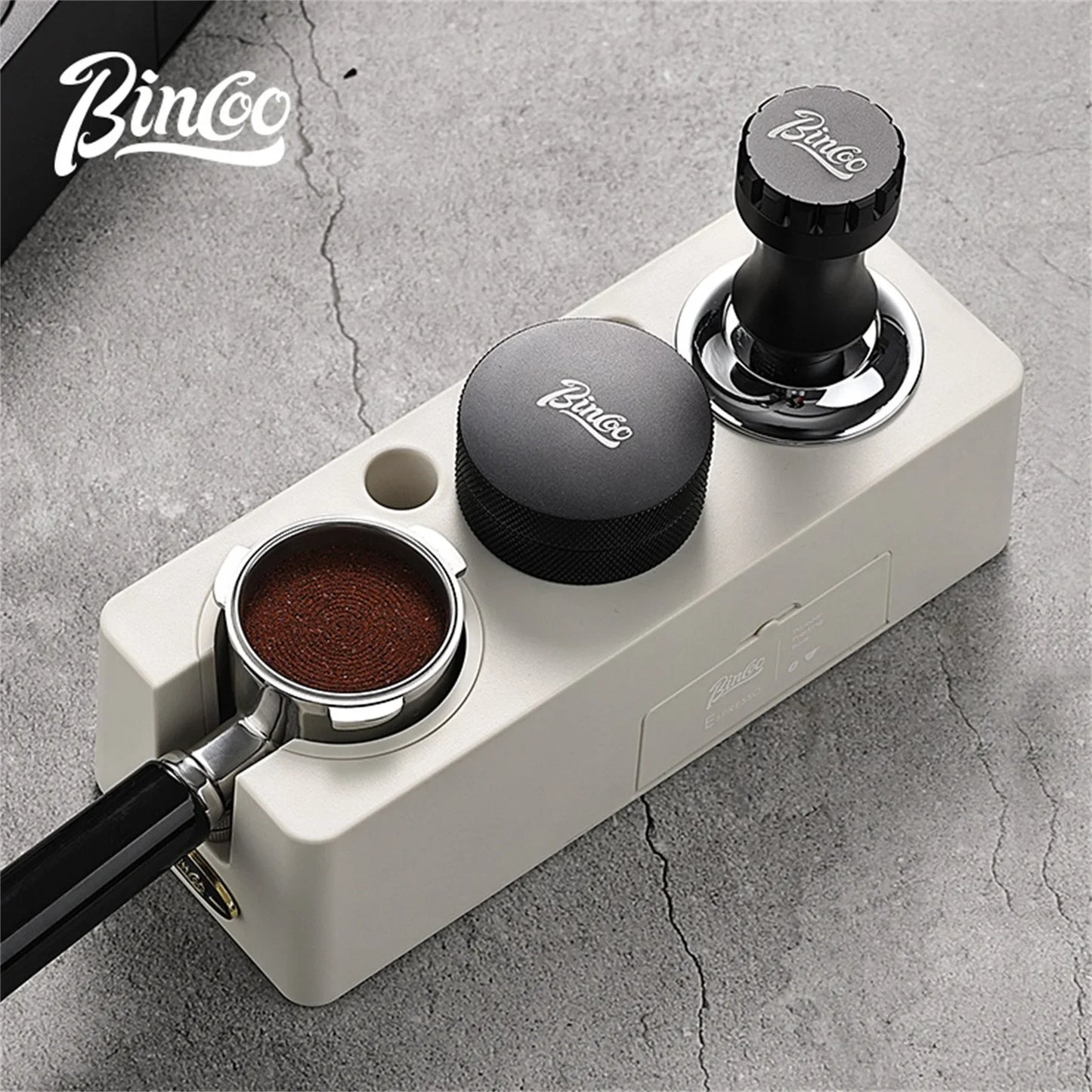 Coffee Tamper Base Set – Just Coffee Barista Storage Station