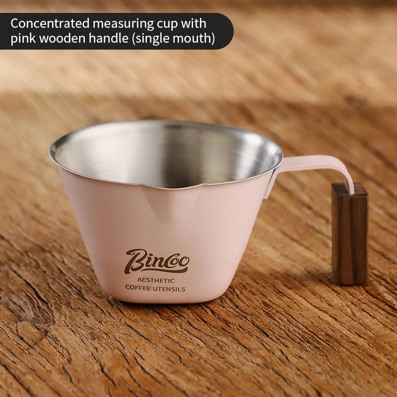 Stainless Steel Espresso Measuring Cup – Just Coffee Ounce Scale Edition