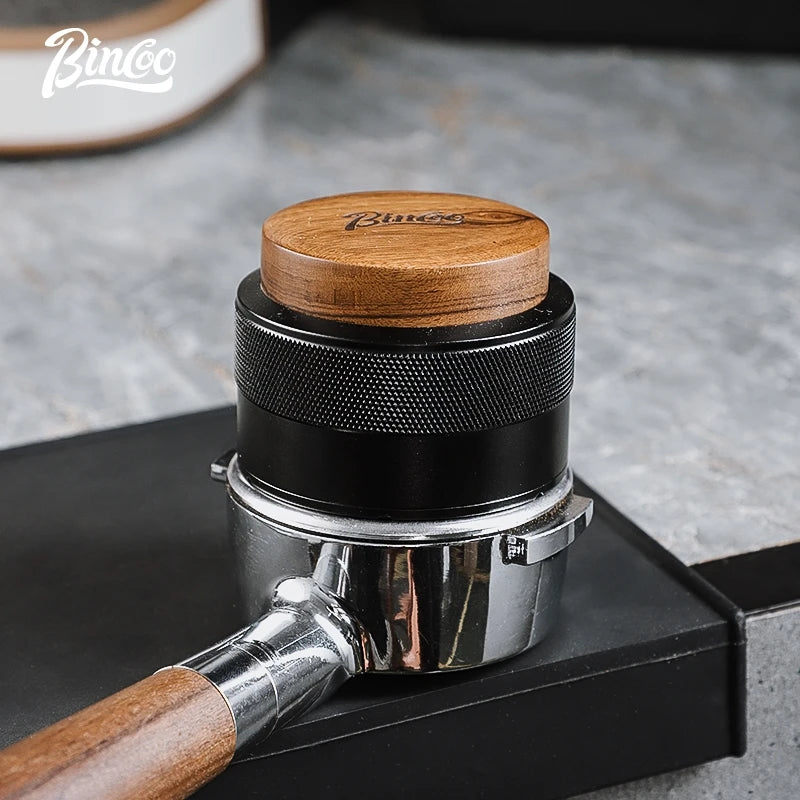 2-in-1 Constant Force Coffee Tamper 51/58mm – Just Coffee Elastic Press
