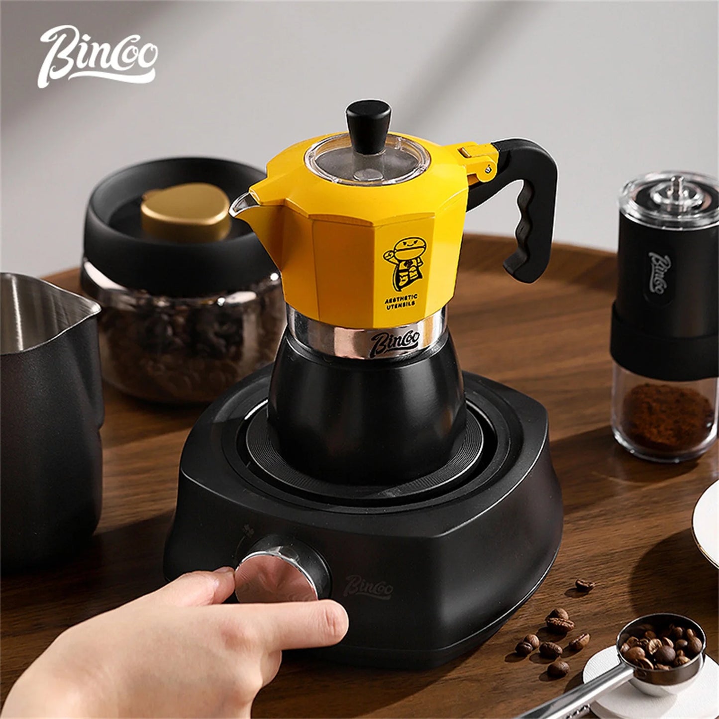 Double Valve Moka Pot – Just Coffee Italian Espresso Mocha Maker