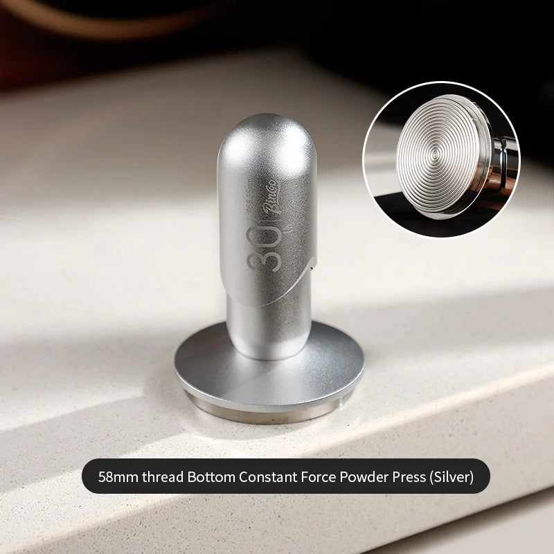 Constant Pressure Coffee Tamper 51/58mm – Just Coffee Calibrated Spring Edition