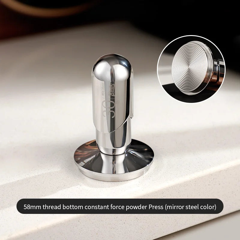 Constant Pressure Coffee Tamper 51/58mm – Just Coffee Calibrated Spring Edition
