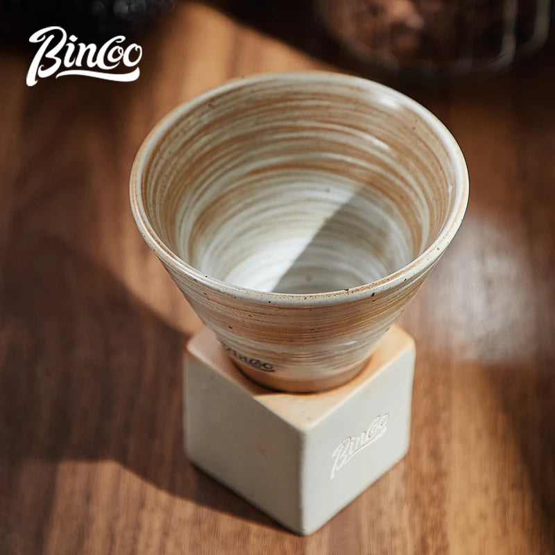 Retro Japanese Ceramic Coffee Cup Set – Just Coffee Art Glaze Edition