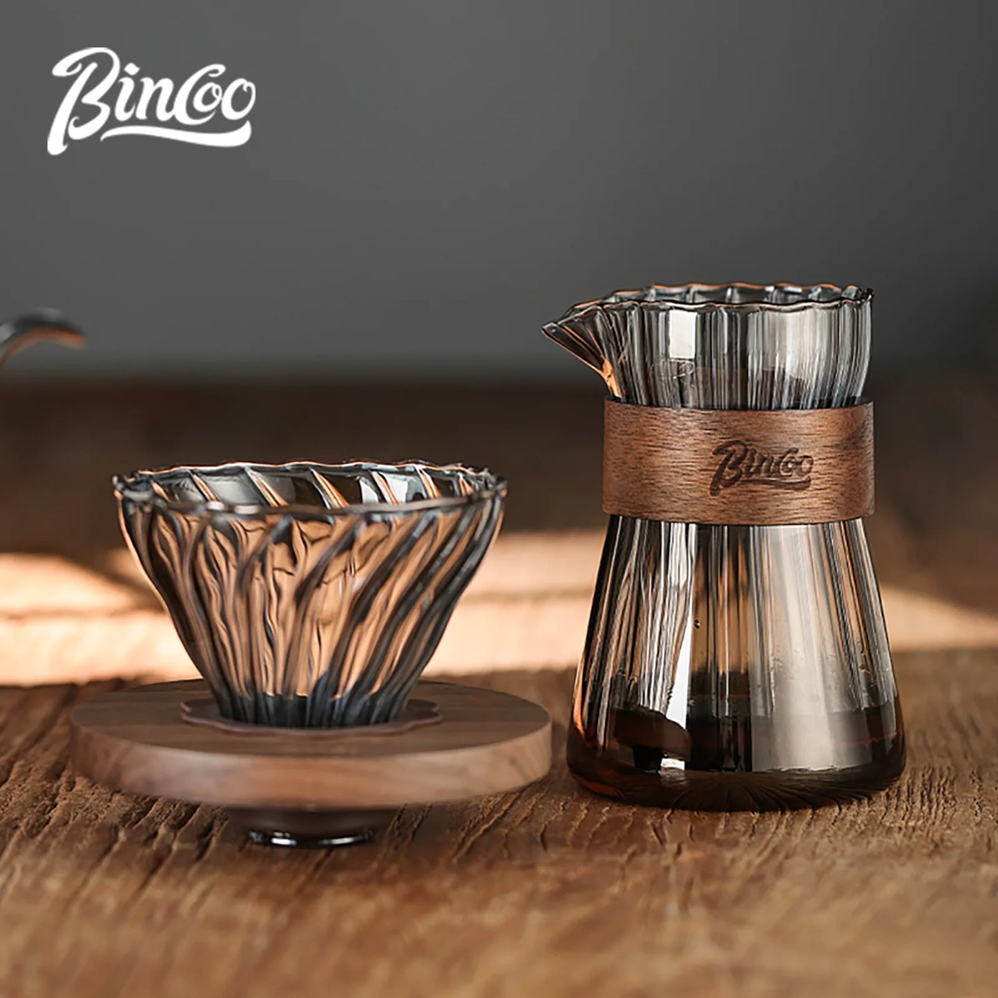 Glass Coffee Sharing Pot Set 500ml – Just Coffee Pour Over Dripper V01