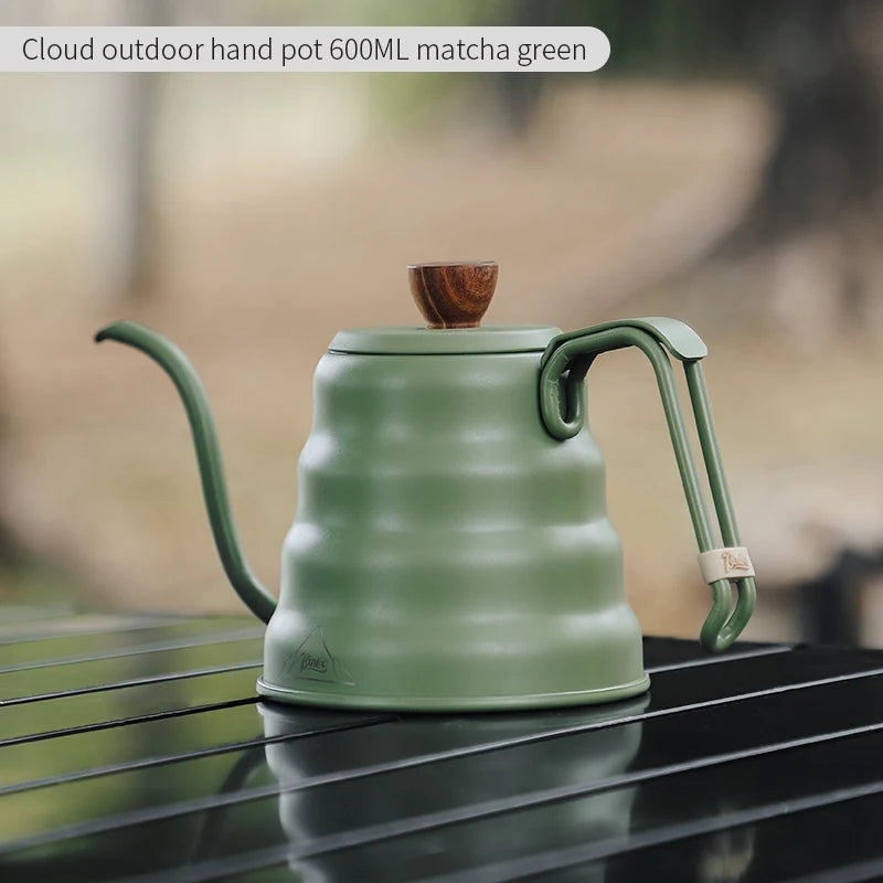 Coffee Drip Kettle 600ml – Just Coffee Stainless Steel Pour Over Pot