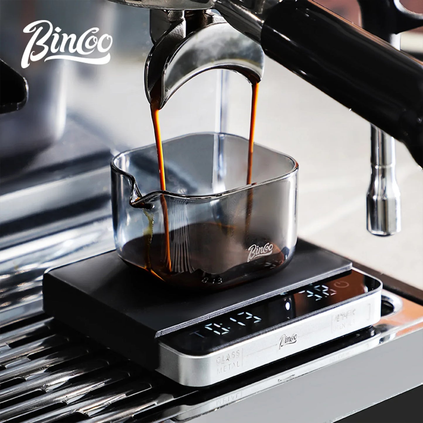Glass Espresso Ounce Cup with Scale – Just Coffee Barista Edition