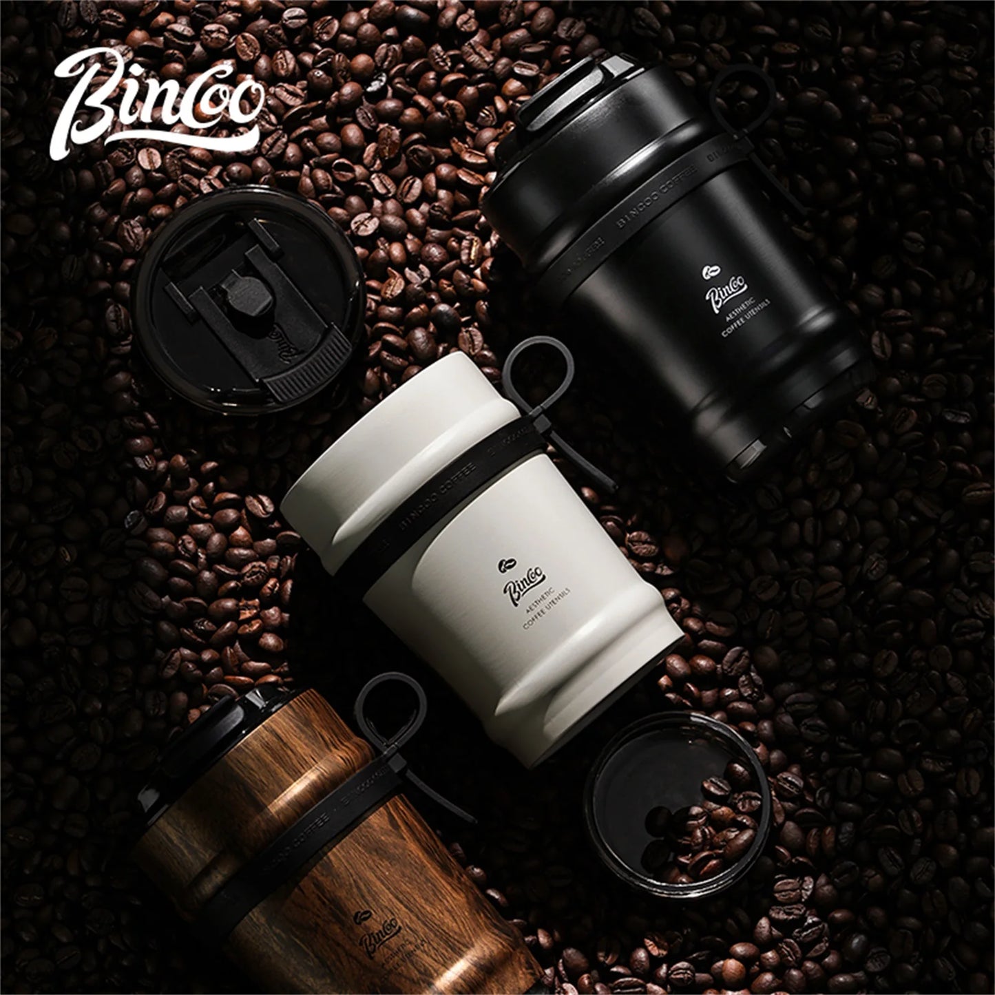 Ceramic Lined Coffee Thermos Cup – Just Coffee Portable Edition