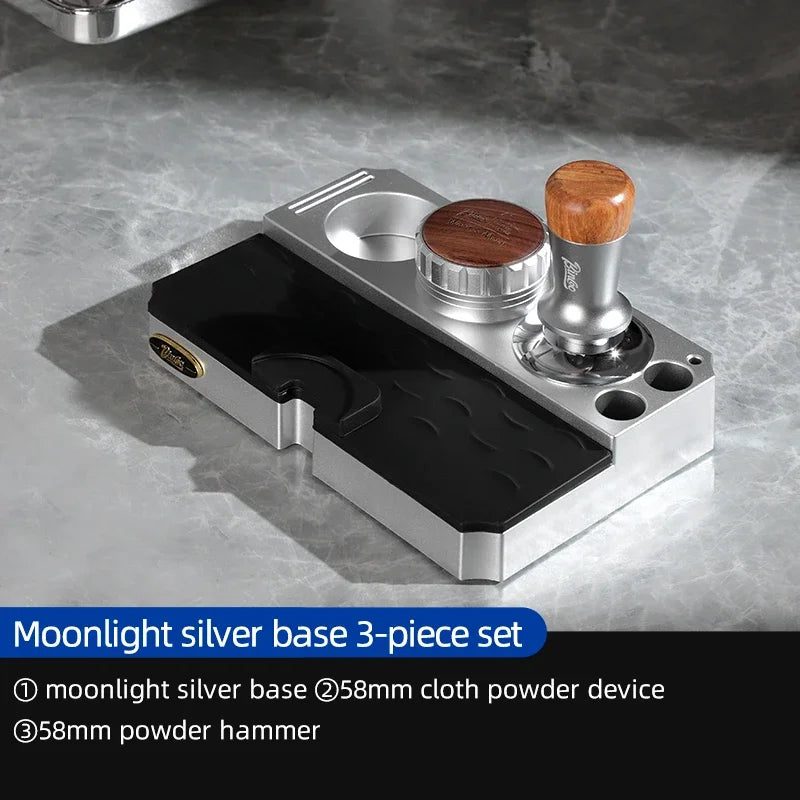 Coffee Tamper Station Stand 51–58mm – Just Coffee Barista Base
