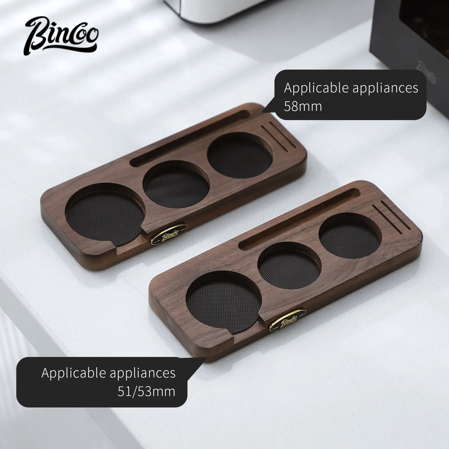 Wooden Coffee Tamper Holder 51/53/58mm – Just Coffee Barista Base